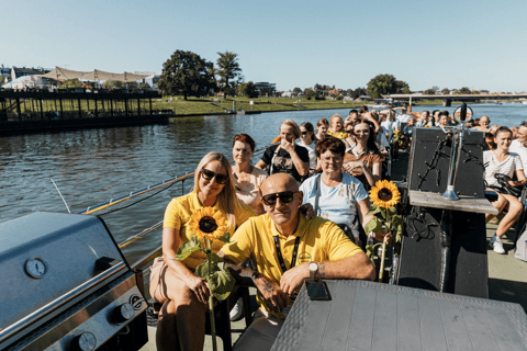 Krakow: Day or Evening Cruise & Live Guide Option Day Cruise with Audio Guide