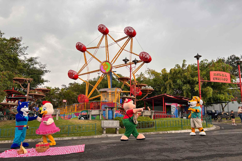Special Admission to the Amusement Park + Transportation from San José