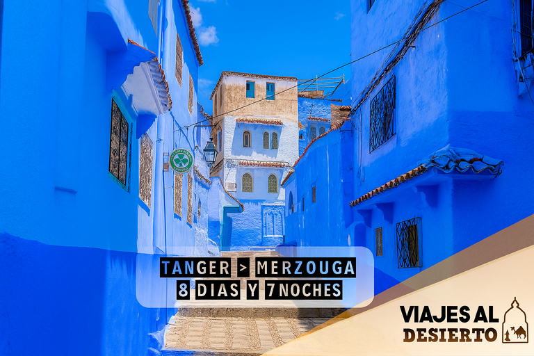 Marrakech: 5-Day Sahara Desert, Chefchaouen, & Tangier Tour