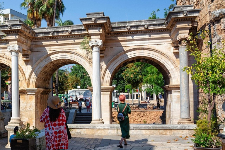 Antalya: Old Town, Düden Falls & Cable Car & Dino Park Visit 2 Waterfalls & Old Town & Lunch