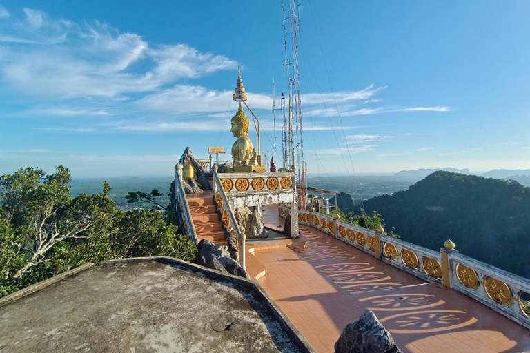 Krabi : Visite du temple de la grotte du tigre au coucher du soleil