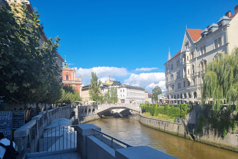 Depuis Zagreb : Excursion d'une journée à Bled et Ljubljana