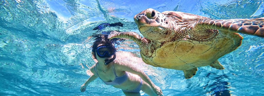 Activité de plongée avec tuba à Okinawa Miyako, Japon