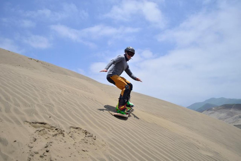 Ica- Huacachina-Sandboarding + Buggy - Prise en charge à l&#039;hôtel