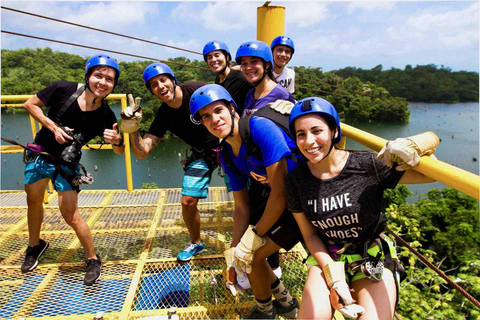 Panama: Monkey Island och Gamboa Rainforest Zipline Tour