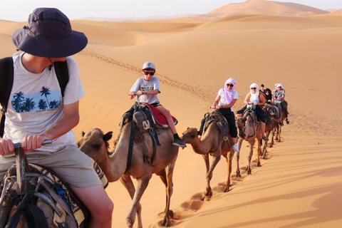 Marrakech to Fes 3 day Desert Tour Camel & luxury Tente Marrakech to Fes 3 day Desert Tour Standard Desert Tents