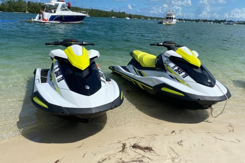 Miami Beach Jetskis + Kostenlose Bootsfahrt2 Jetski, 2 Personen, 1 Stunde + kostenlose Bootsfahrt Alle Gebühren bezahlt
