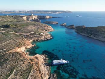 Croisière à Comino et au Lagon Bleu avec arrêt photo au Crystal Lagoon
