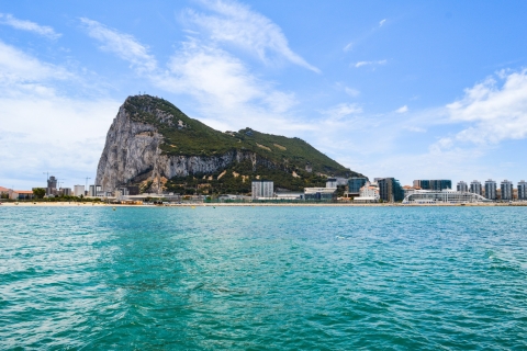 From Malaga: Gibraltar and Dolphin Sightseeing Boat Tour From Fuengirola Center
