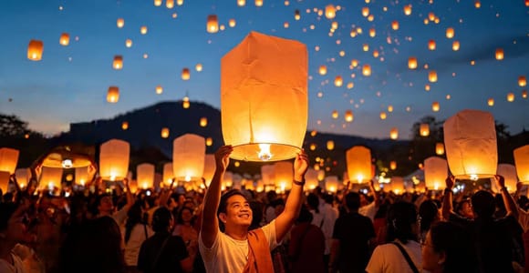 Chiang Mai Yi Peng Sky Lantern Festival Ticket
