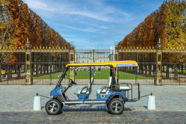 Golf Cart in Paris - Private Guided Tour - Pickup Included Le Special Day (10h) up to 3p