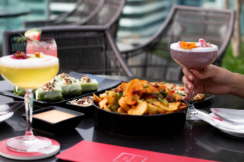 Bangkok: RedSquare Rooftop Bar at Novotel Sukhumvit 4 2 Dishes, Free-Flow Beer, and Non-Alcoholic Drinks