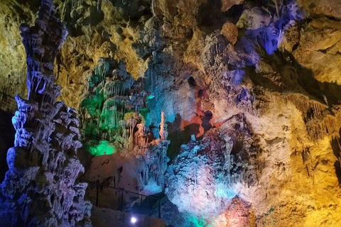 Alicante: Tour delle grotte di Canelobre e del Busot con trasferimento incluso