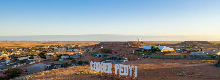 Visite du désert peint