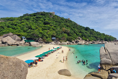 Koh Pha Ngan: Koh Tao & Nang Yuan Tour with Snorkel, Lunch Option 1: Hotel Pick up in Koh Pha Ngan