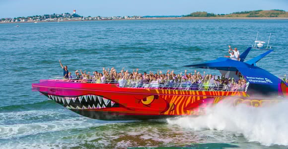 Boston: City Cruises Harbor Codzilla High Speed Thrill Boat