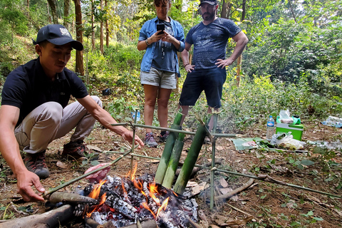 Visit buffalo farm, cooking-class forest, Kuang Si waterfall