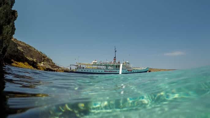 Malta: Cruzeiro ao pôr do sol na Lagoa Azul, Comino e cavernas