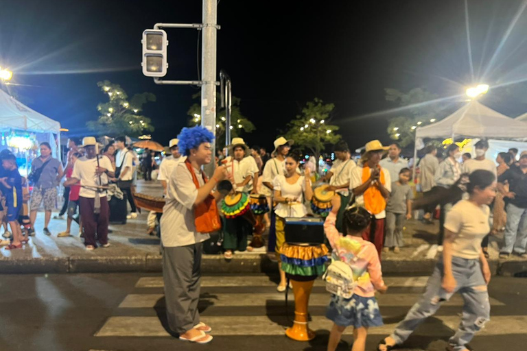 بنوم بنه: جولة فنون الشارع والطعام مع خدمة التوصيل والبيرة