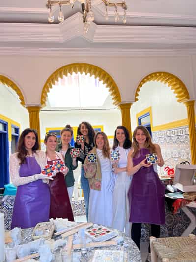 Marrakech : créez votre propre chef-d'œuvre de mosaïque marocaine en zellige - arts
