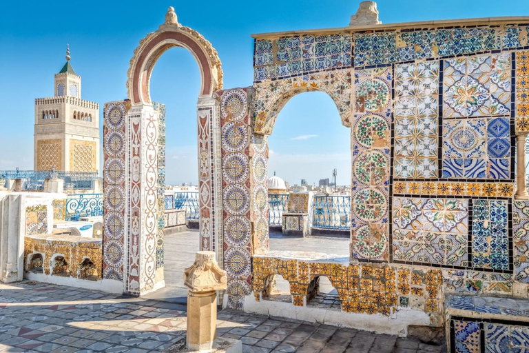 Monastir or Sousse: Tunis and Sidi Bou Said Day Trip