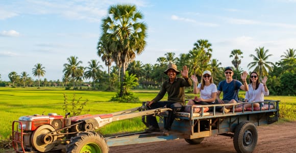 Siem Reap: Village Life & Iron Buffalo Ride Experience