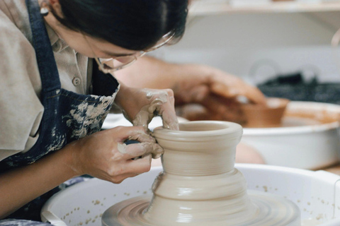 Kathmandu: Singing Bowl or Pottery Workshop with Pickup Pottery