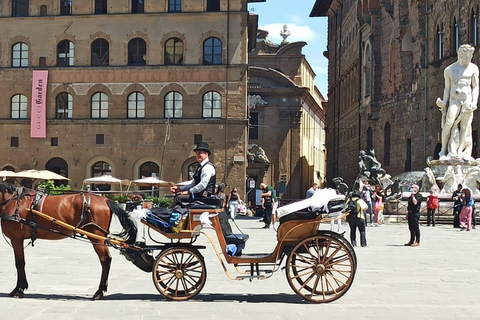 Florencja: Wycieczka po mieście bryczką z końmi