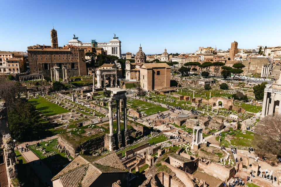 Rom: Forum Romanum ...