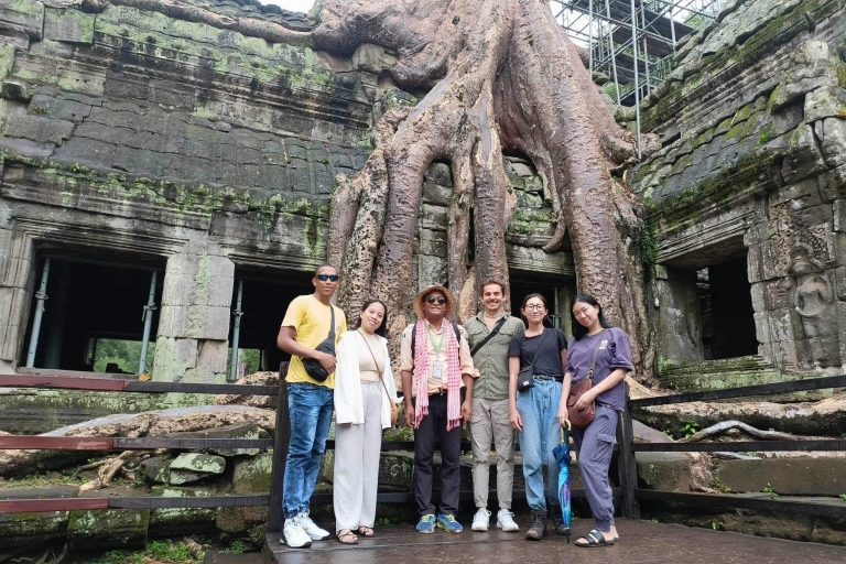 Siem Reap: Private Guided Day Trip to Angkor Wat with Sunset Private Tour