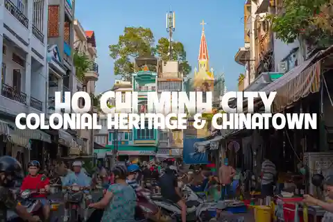 Ho Chi Minh Stadtführung mit Kolonialerbe und Chinatown