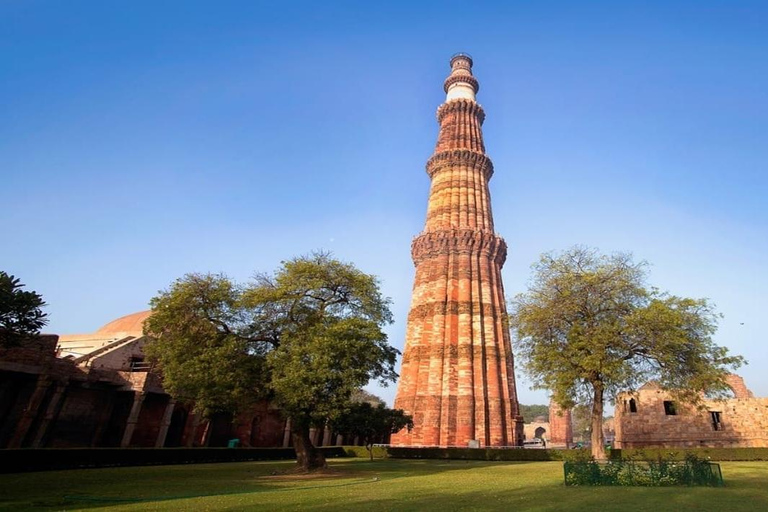 Delhi: Old and New Delhi Private Full or Half-Day Tour Full Day Tour with AC Car, Driver, and Guide