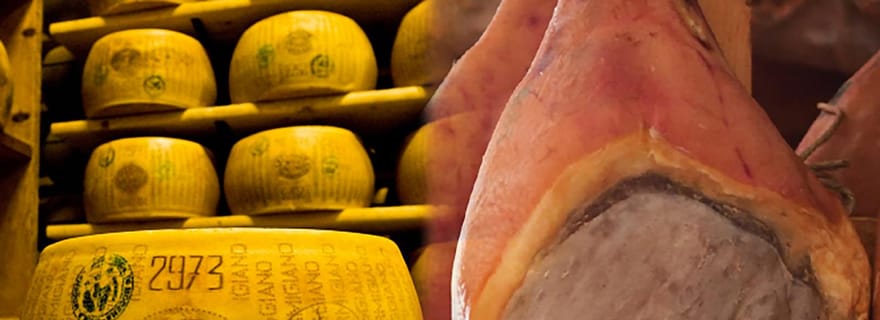 Parme : visite et dégustation de la production de Parmigiano et du jambon de Parme
