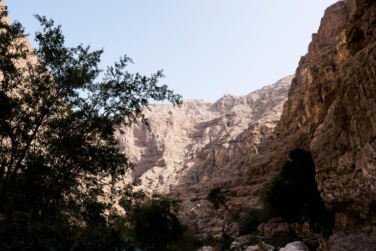 Wadi Shab: Adventure Tour With Cave Swim & Waterfall Visit