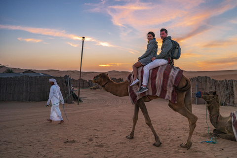 Dubai Desert Journey: Red Dune Safari w/ BBQ in Bedouin Camp Premium Desert Journey