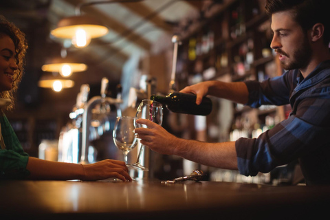 Cata de vinos daneses con guía en Copenhague Nyhavn5 horas: Visita a la Ciudad Vieja y Cata de 6 Vinos con Comida