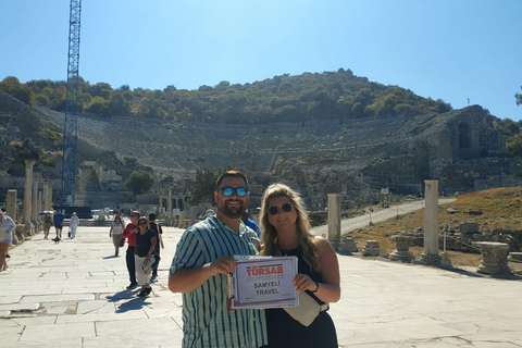 Ephesus Privat tur Lunch från Kusadasi. Turkiskt bad opt