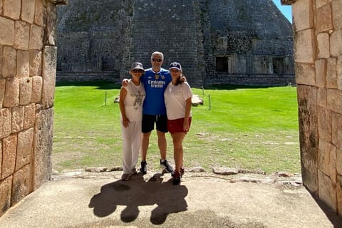 The secrets of Uxmal, Cenote and home made food