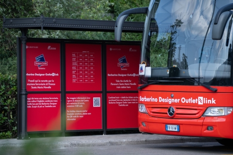 Florenz: Shuttlebus zum Barberino Designer OutletShuttle Bus zu Designer Outlets