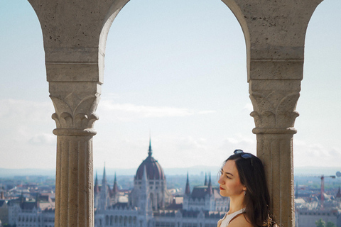 Premium Private Photoshoot in Budapest Private Photoshoot at the fisherman's Bastion