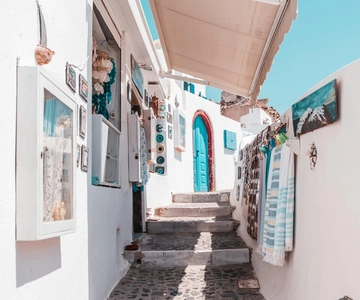 Santorini: Excursión Privada en Tierra para Pasajeros de Crucero