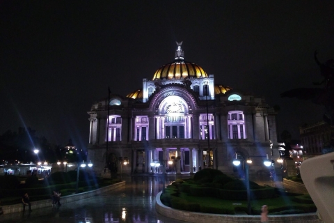 Mexico : visite nocturne en bus à impérialeVisite nocturne en bus à impériale