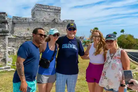 Au départ de Cancun : Visite de Coba, Tulum, Cenote et Playa del Carmen