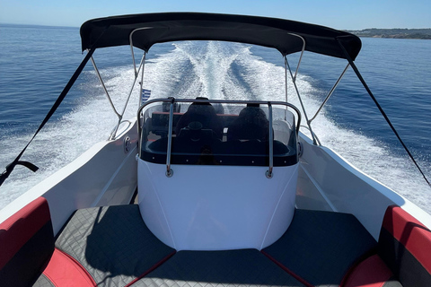 Zakynthos: Myzithres & Caves Private Romantic Sunset Cruise