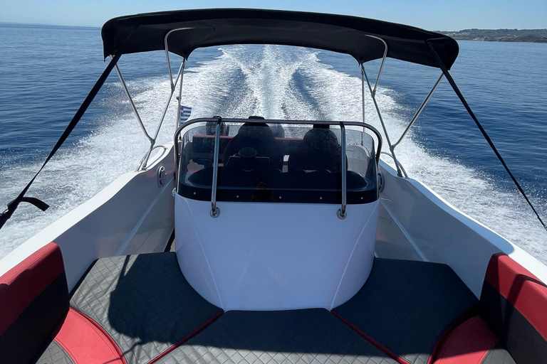 Zakynthos: Myzithres & Caves Private Romantic Sunset Cruise