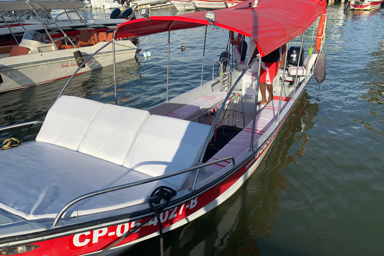 Cartagena : bateau privé vers les îles Rosario et Baru