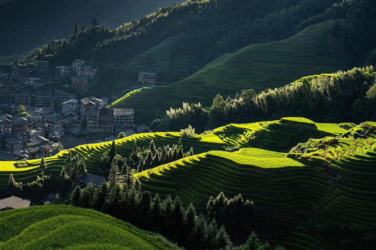 Longji Terraced Fields: Hiking Tour from Ping&#039;an to Dazhai1-Day Longji Terraced Fields Hiking Tour