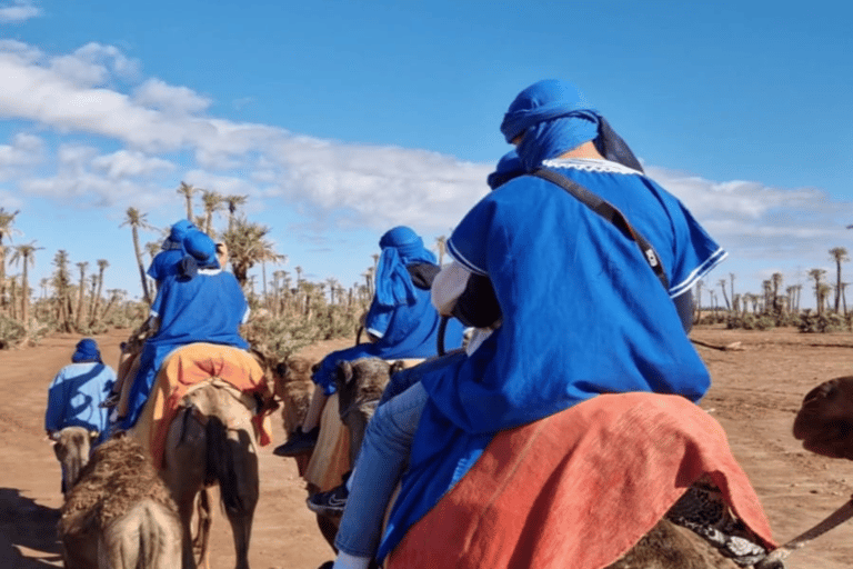 Marakesz: Palmeraie Camel Ride i tradycyjne spa marokańskie