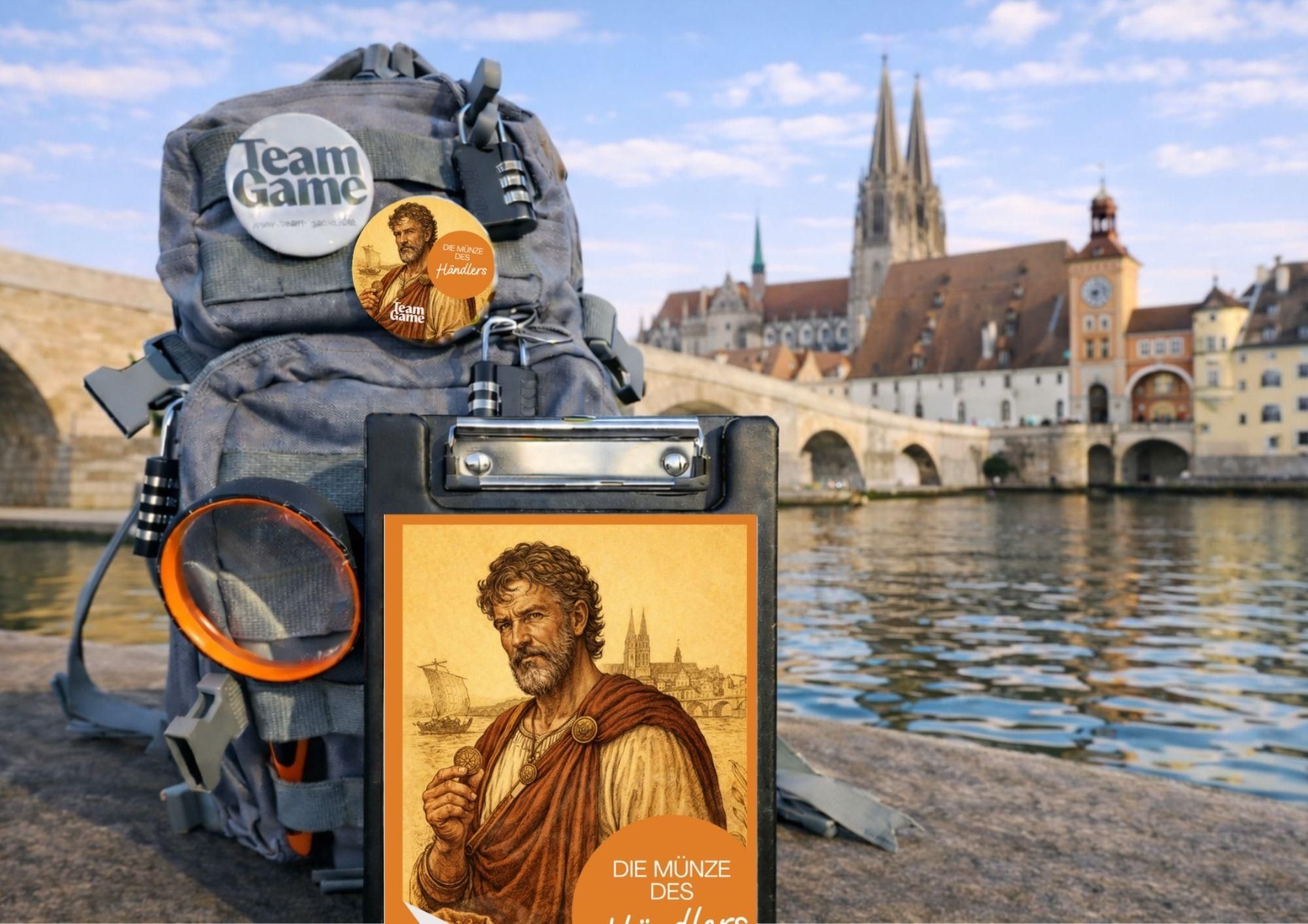 Regensburg: Outdoor Escape Game mit Rätsel-Rucksack