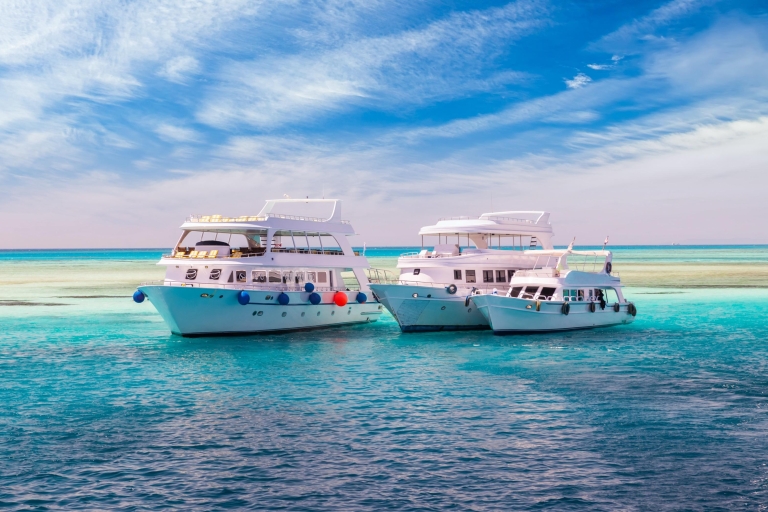 Hurghada: Tauchen und Schnorcheln Tour mit TransfersSchnuppertauchgang